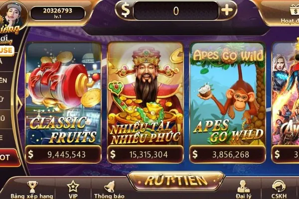 Slot Game Đồ Họa Đỉnh Cao