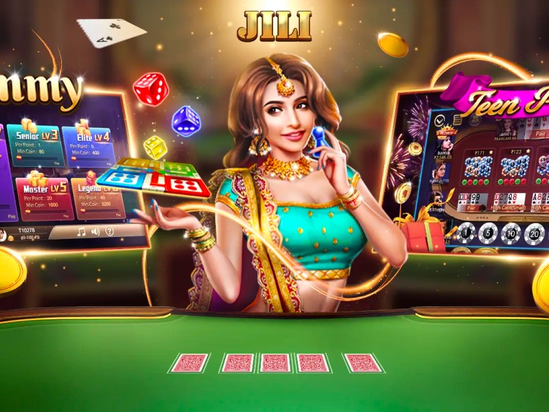Hình ảnh đa dạng các trò chơi casino trực tuyến tại 33win, bao gồm bàn baccarat, máy đánh bạc và bánh xe roulette.